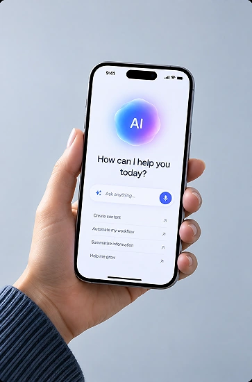 AI assistant on mobile